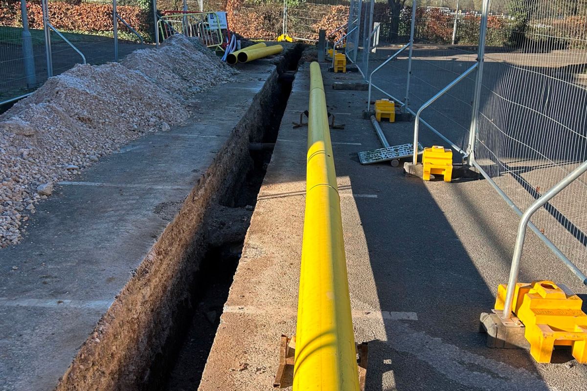Gas Mains Services Installation