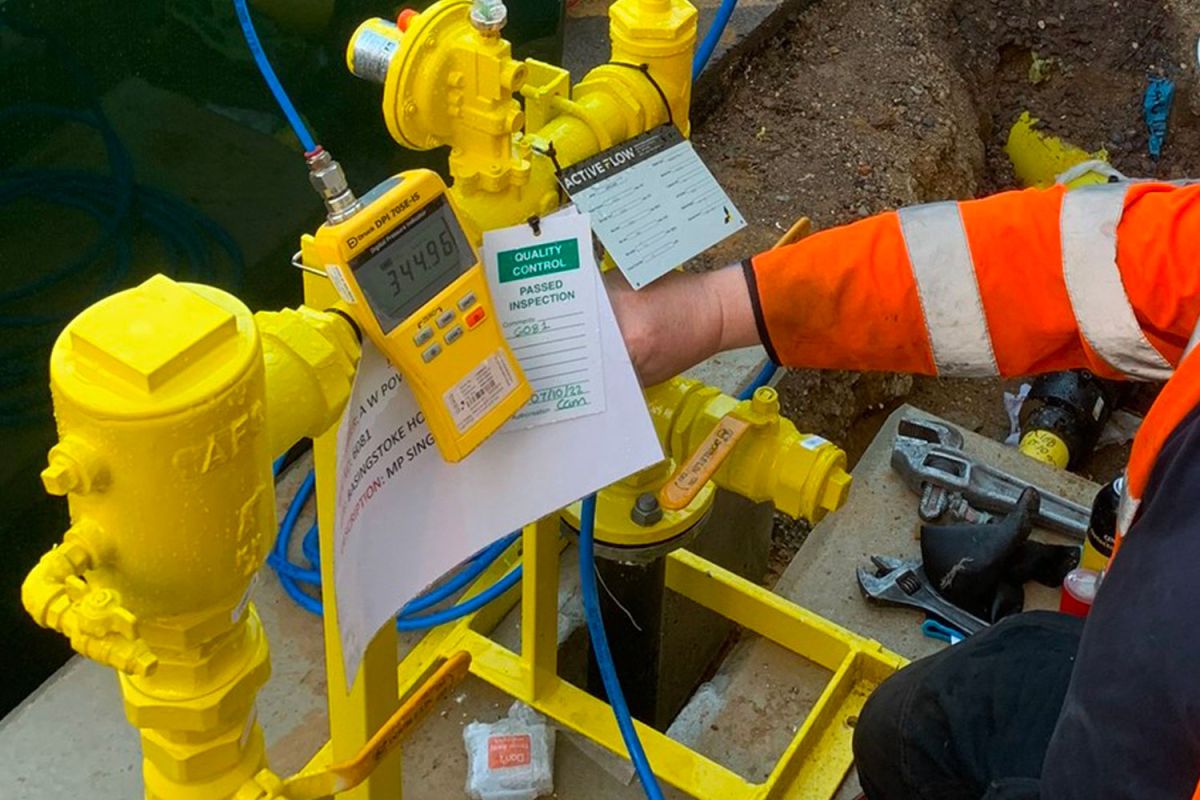 Gas Pipework Installation